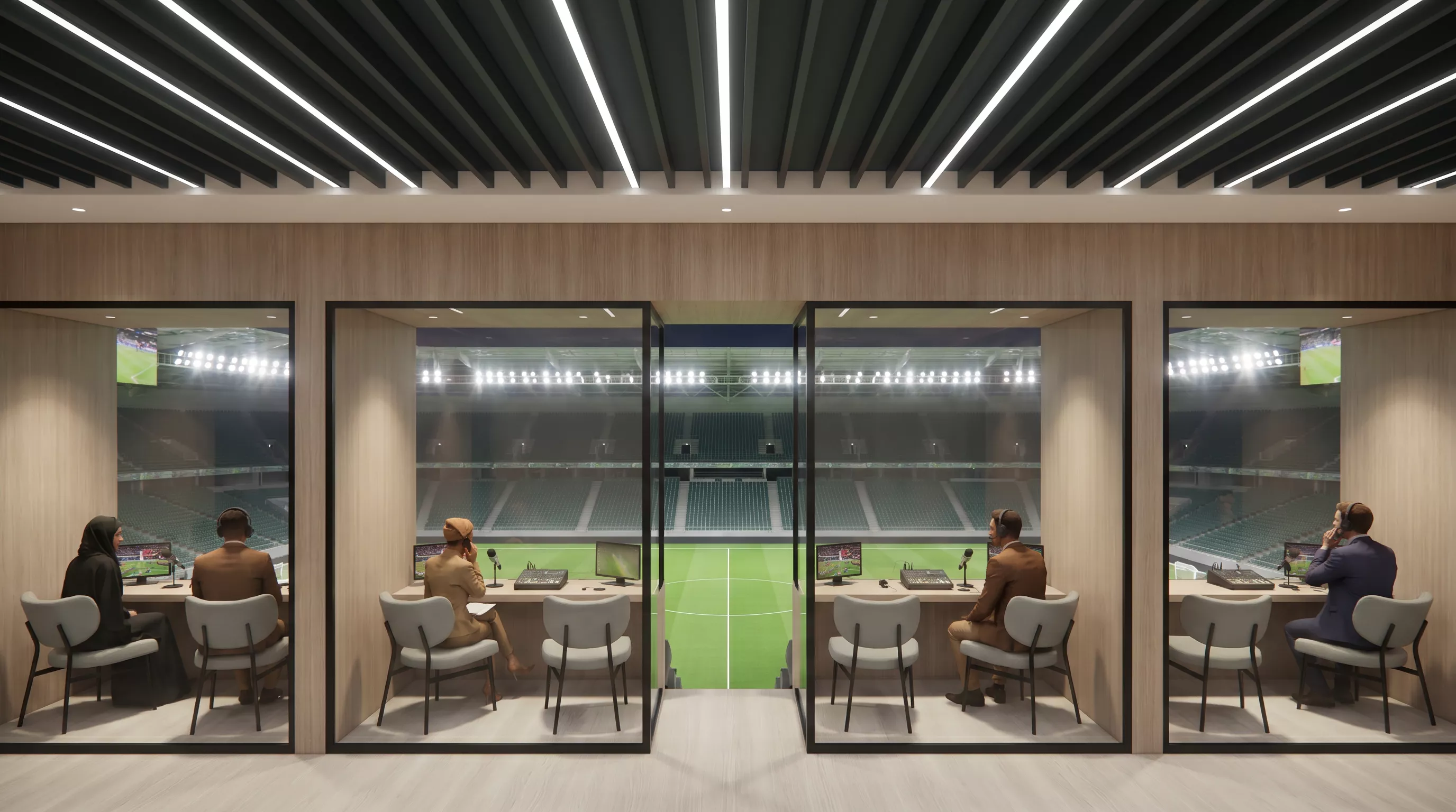 COMMENTARY BOX (WEST)